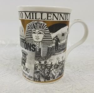 - Elite bone China millennium mug cup